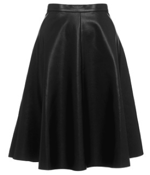 Whistles Faux Leather Skirt £95