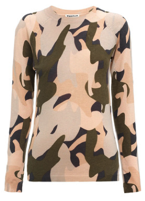 Whistles camouflage knit £95