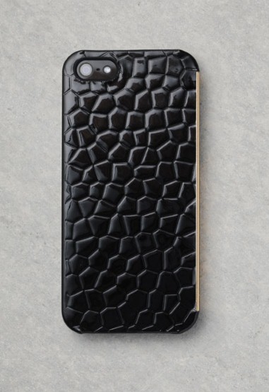 Kate Moss, Carphone Warehouse, Alfred Dunhill, Dunhill lighter, black patent snakeskin, iphone cover